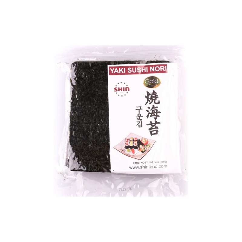 MANJUN Yaki Sushi Nori (100 sheets) 230g-SEAWEED