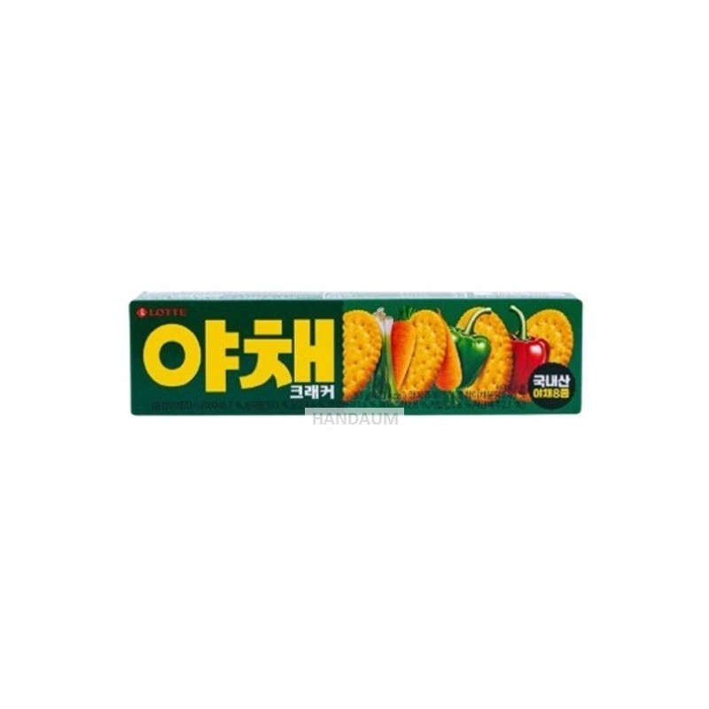 롯데 야채 크래커 과자 83g