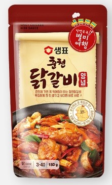 샘표 별미여행 춘천 닭갈비 양념 180G, 유럽, 체코, 슬로바키아, 프라하에서 닭갈비 소스 구매하기, 춘천 닭갈비